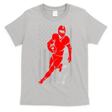 American Football Vintage Flag USA T-Shirt