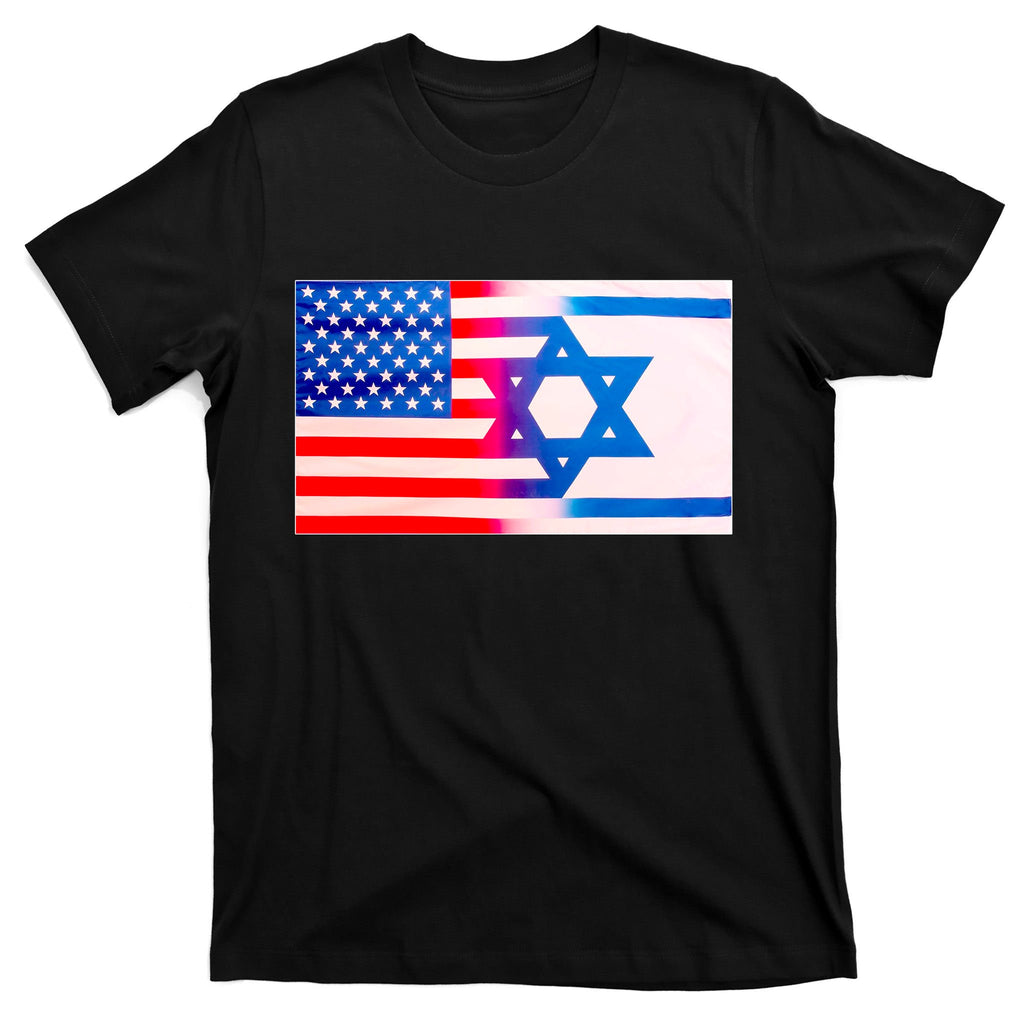 American Israel Flag T-Shirt