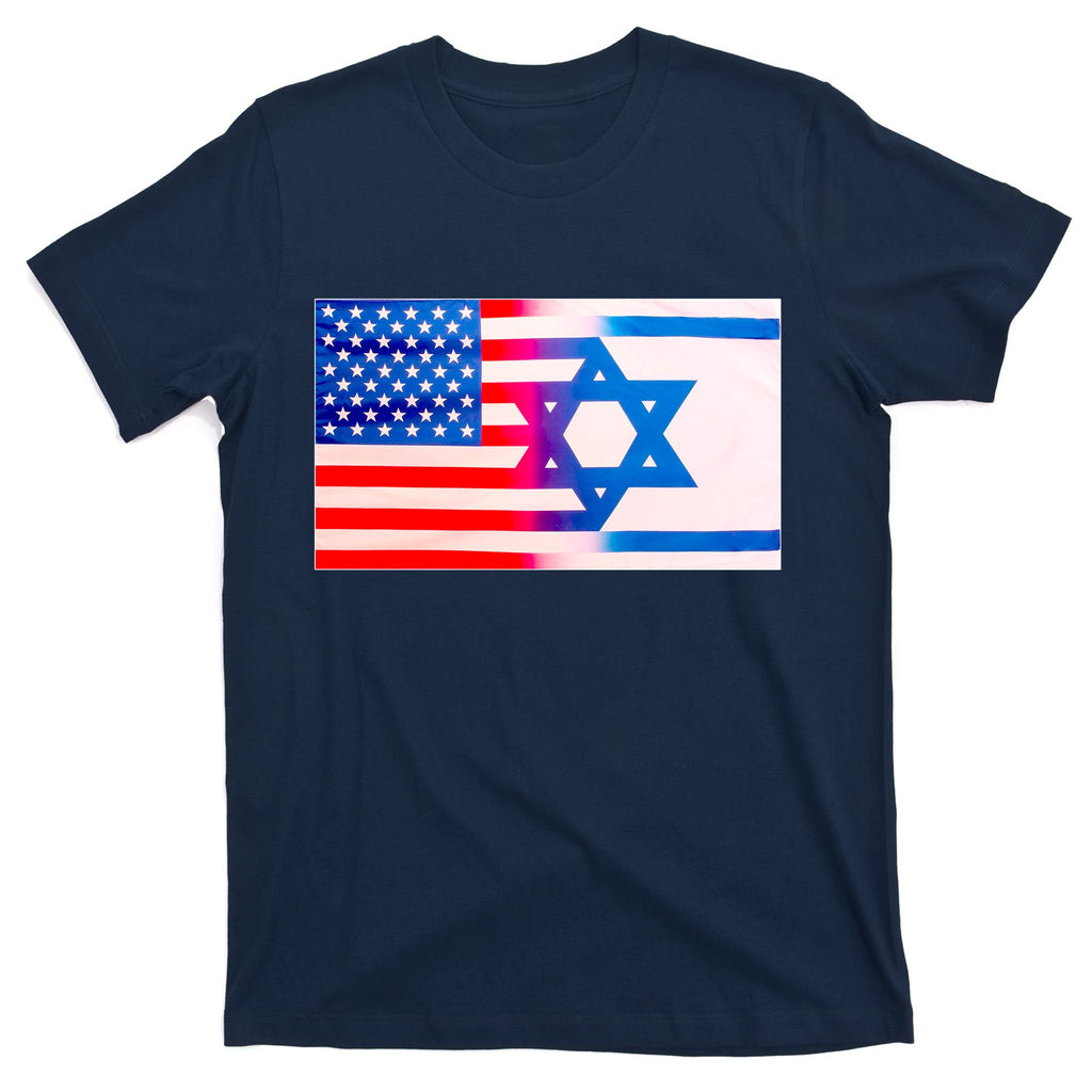 American Israel Flag T-Shirt