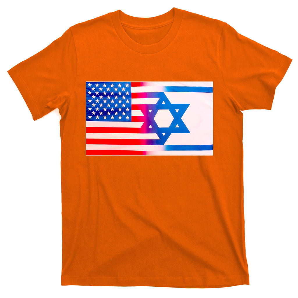 American Israel Flag T-Shirt