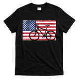 American Mountain Bike USA Flag T-Shirt