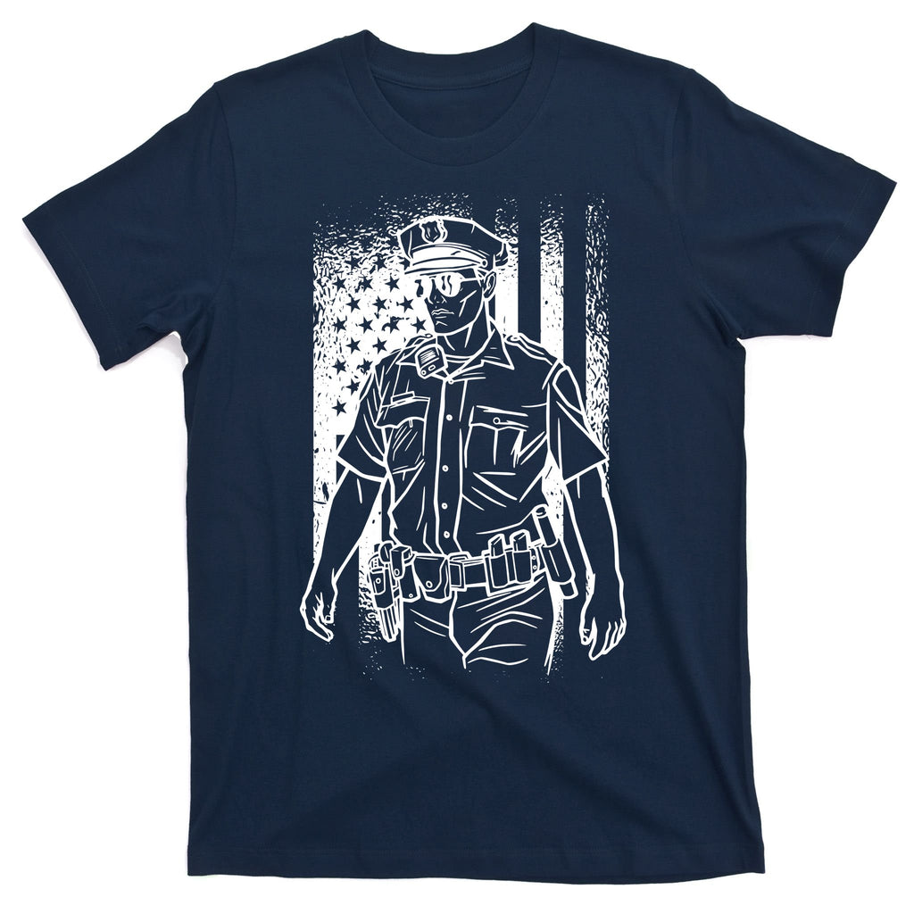 American Police Officer T-Shirt