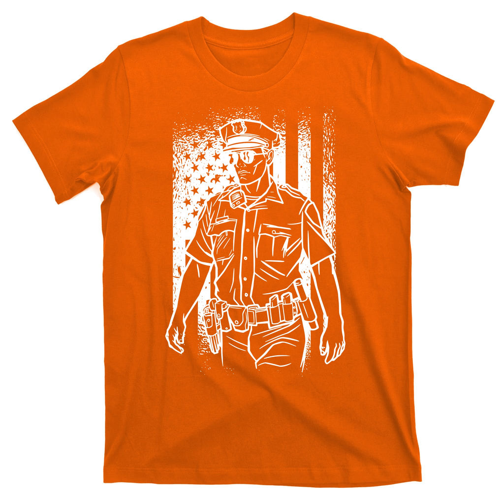 American Police Officer T-Shirt