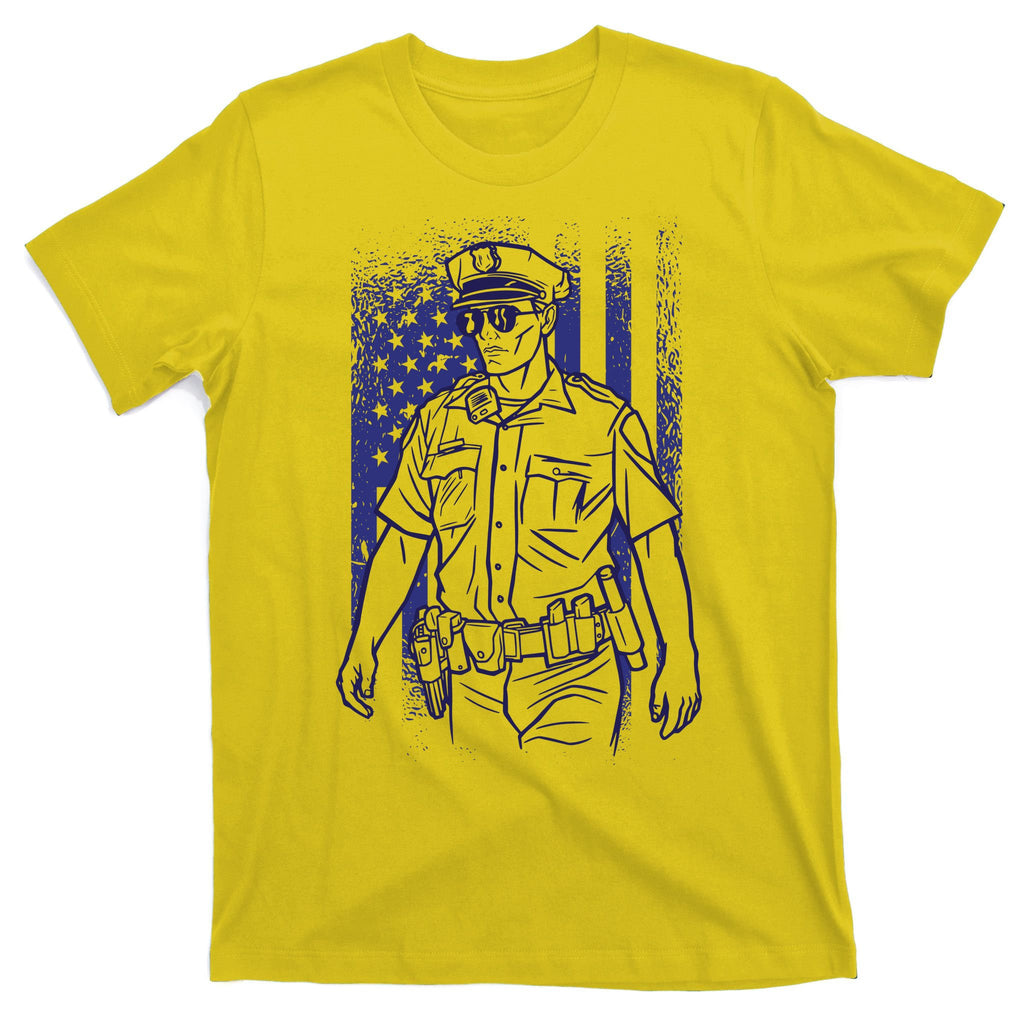 American Police Officer T-Shirt