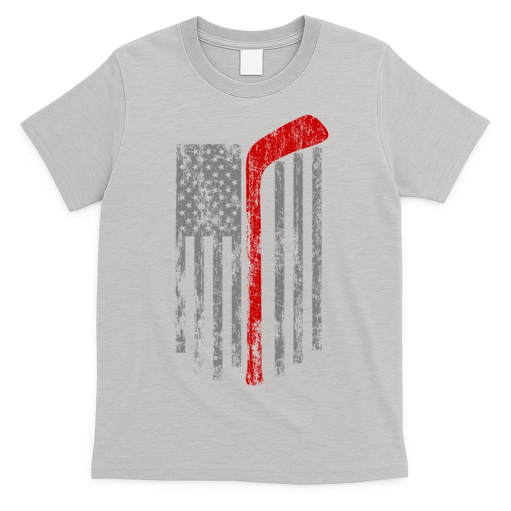 American Team Hockey USA Flag T-Shirt