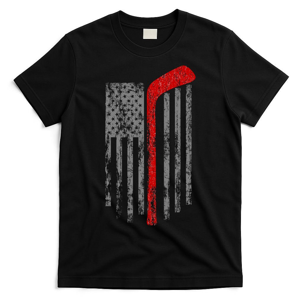 American Team Hockey USA Flag T-Shirt