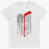 American Team Hockey USA Flag T-Shirt