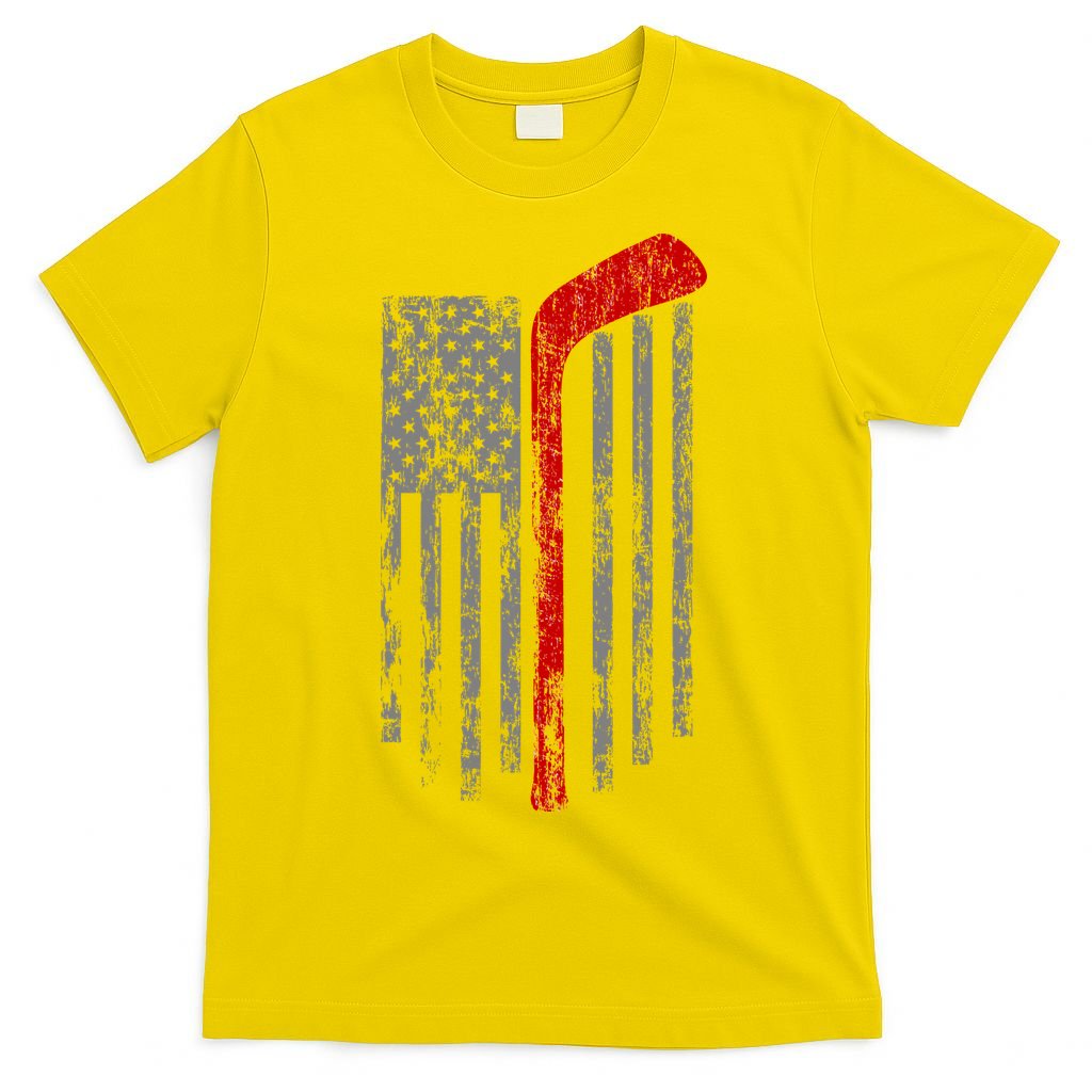 American Team Hockey USA Flag T-Shirt