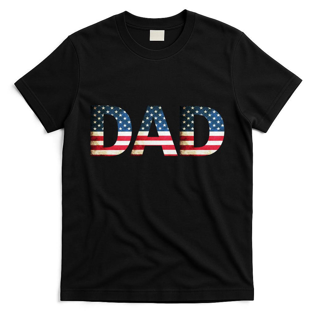 American USA Dad T-Shirt