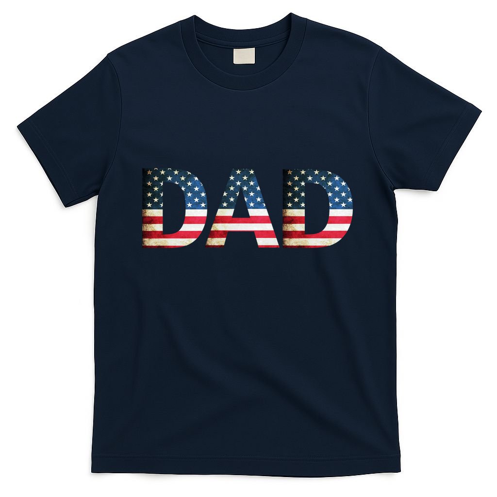 American USA Dad T-Shirt