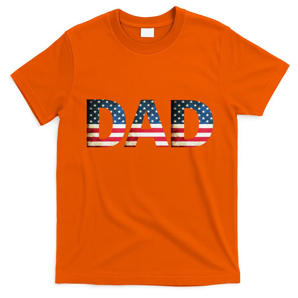 American USA Dad T-Shirt