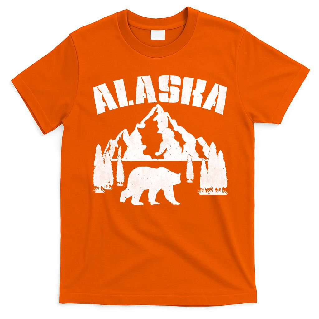 Alaska Mountains Forest Hunting Usa T-Shirt