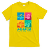 Acadia National Park Warhol Style T-Shirt