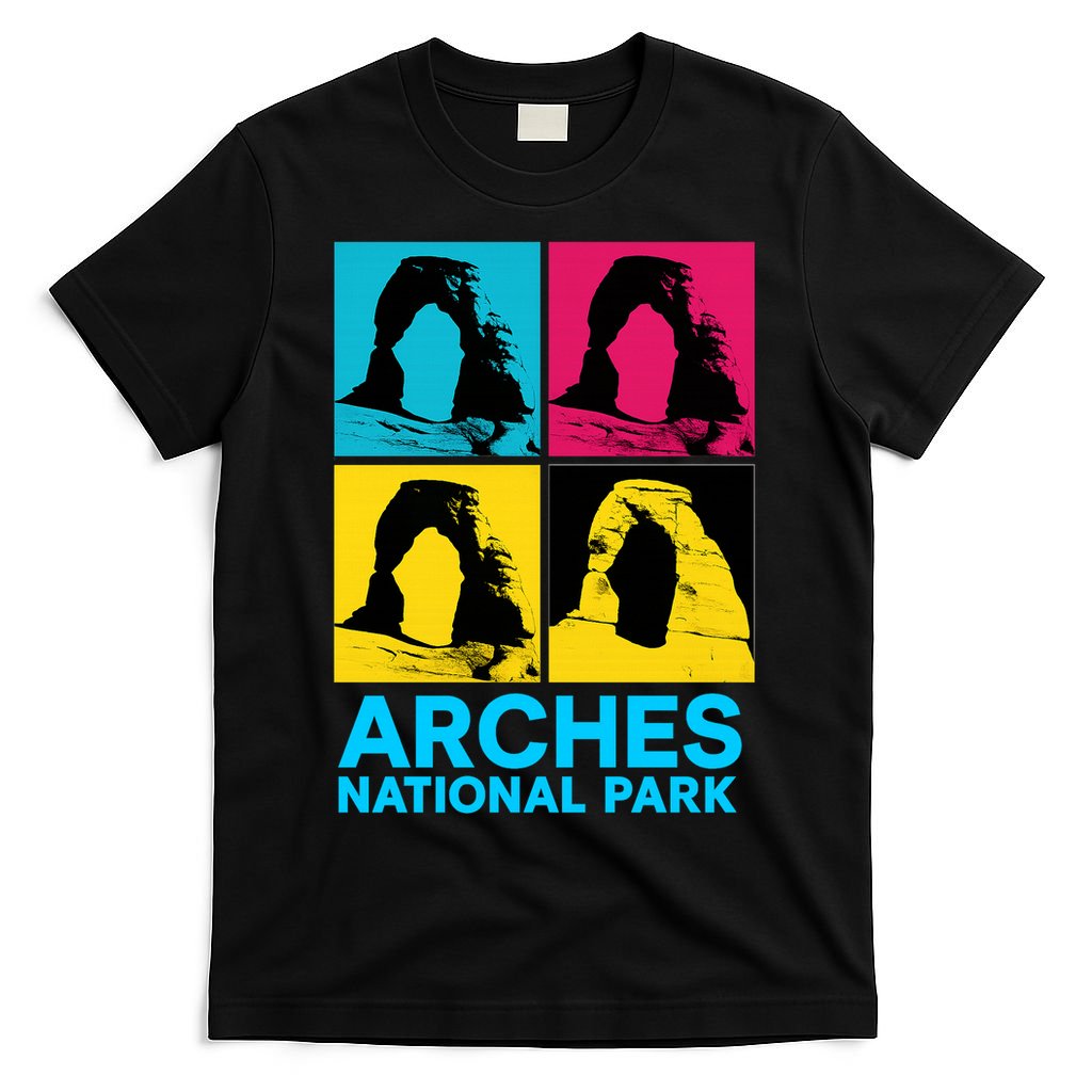 Arches National Park Warhol Style T-Shirt