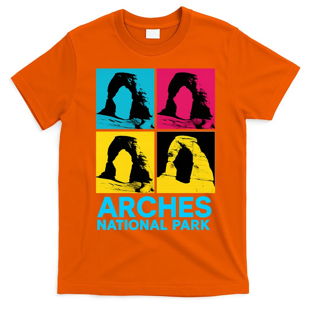 Arches National Park Warhol Style T-Shirt
