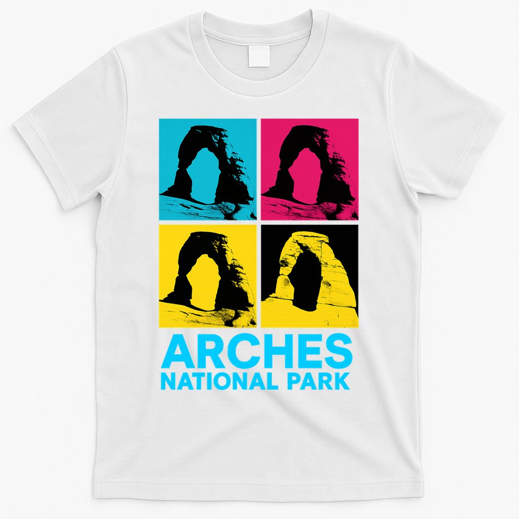 Arches National Park Warhol Style T-Shirt