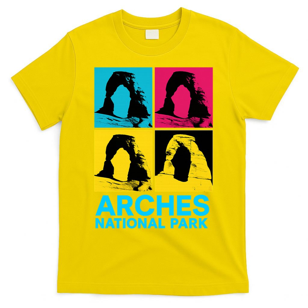 Arches National Park Warhol Style T-Shirt