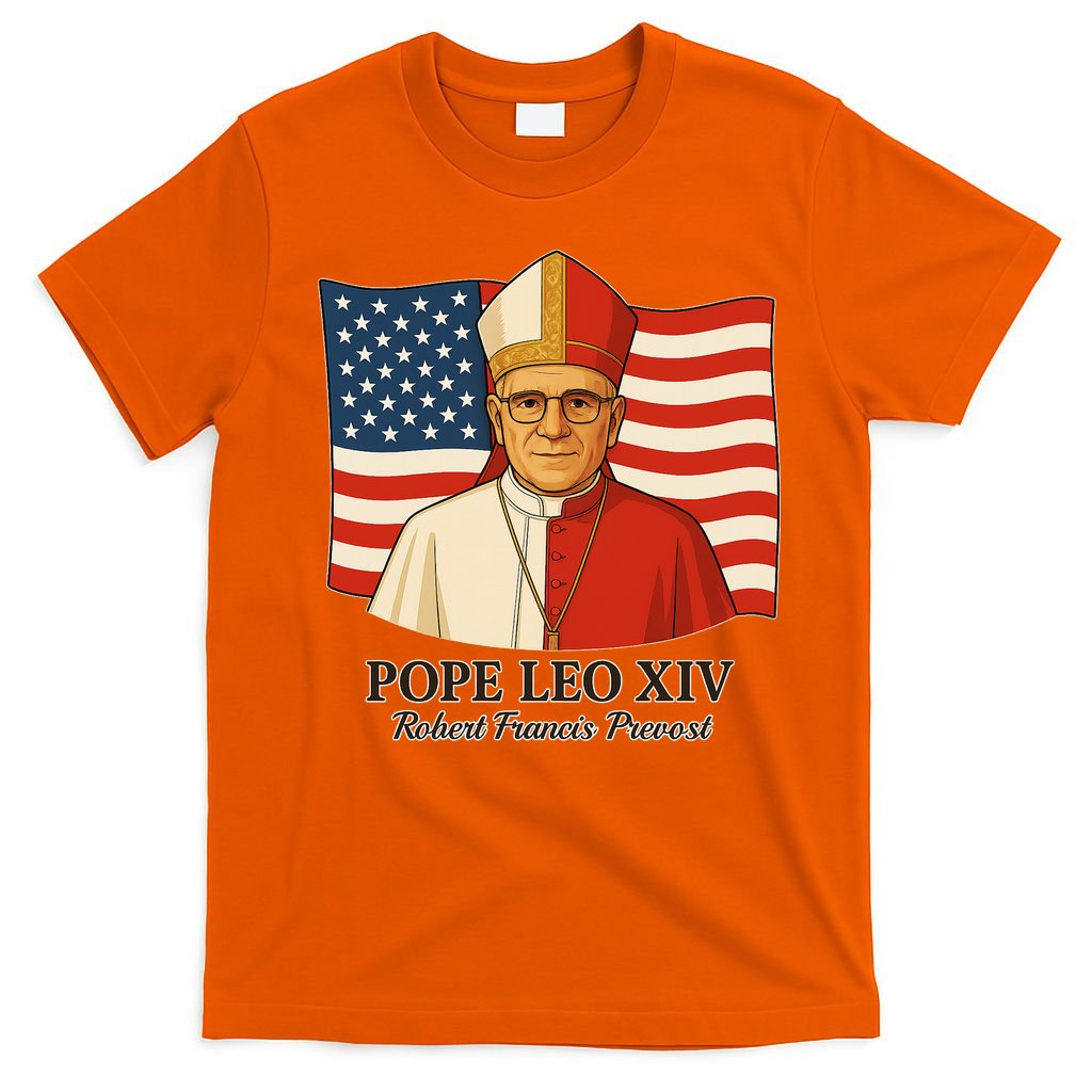 American Pope Leo XIV May 8th 2025 Robert Francis Prevost T-Shirt