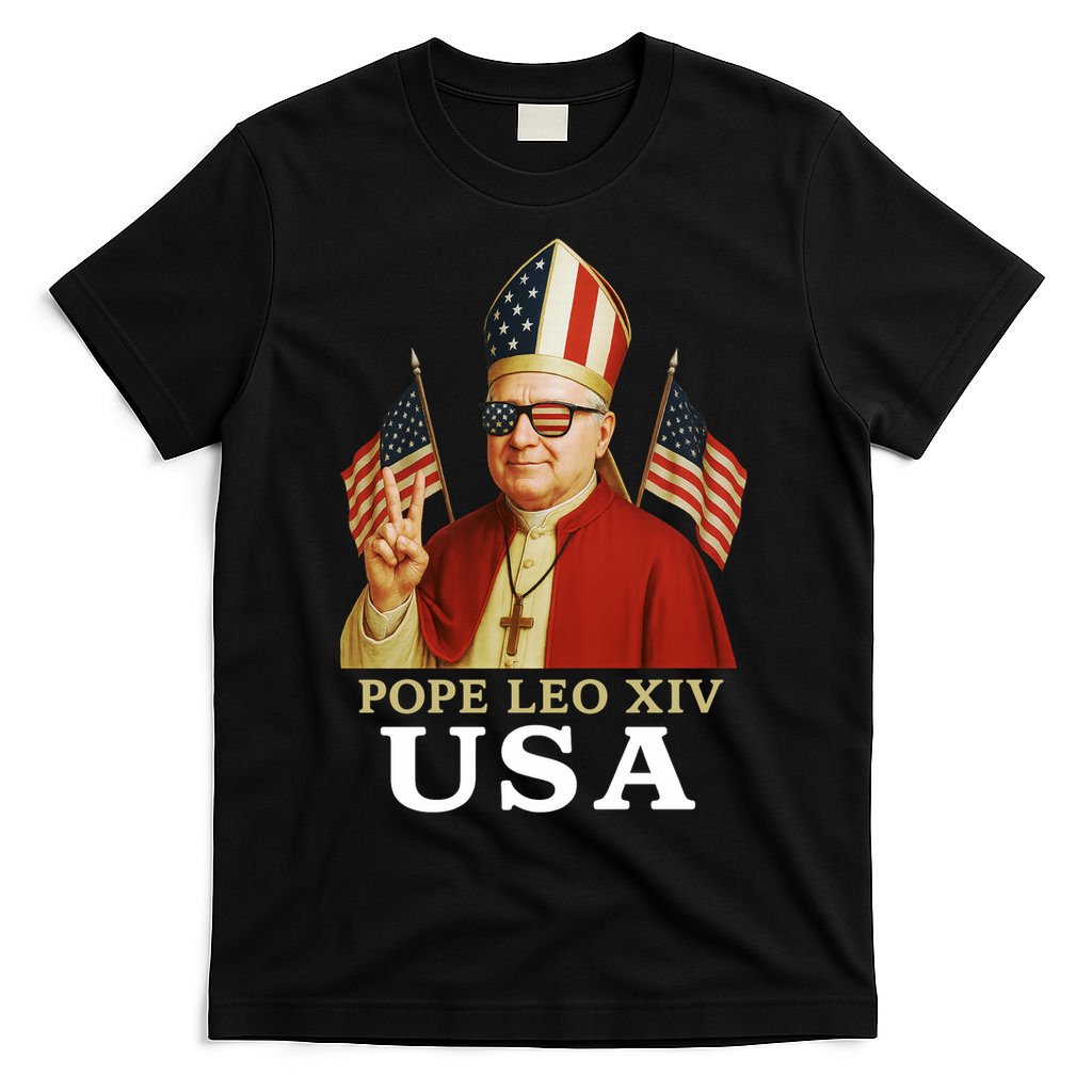 American Pope Leo XIV USA T-Shirt