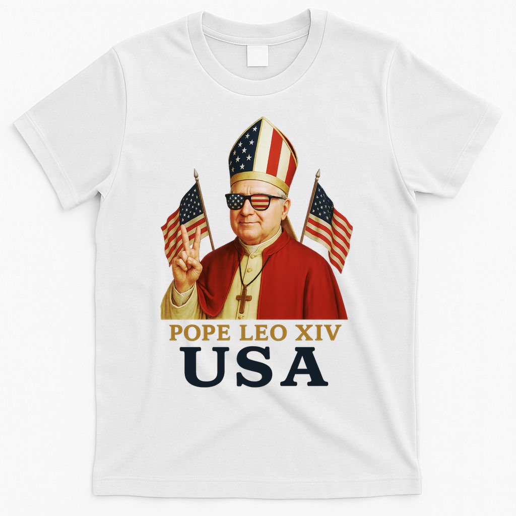 American Pope Leo XIV USA T-Shirt