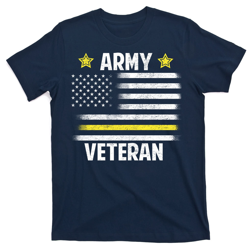 Army Veteran Flag T-Shirt