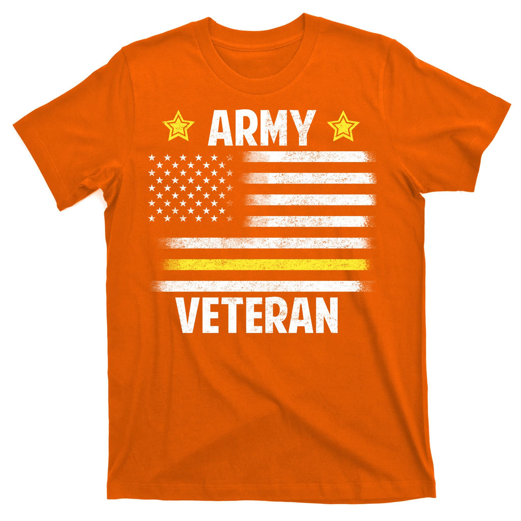 Army Veteran Flag T-Shirt