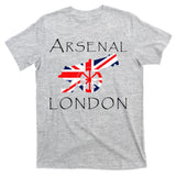 Arsenal London Soccer Jersey Cannon Union Jack  T-Shirt