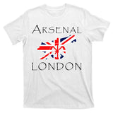 Arsenal London Soccer Jersey Cannon Union Jack  T-Shirt