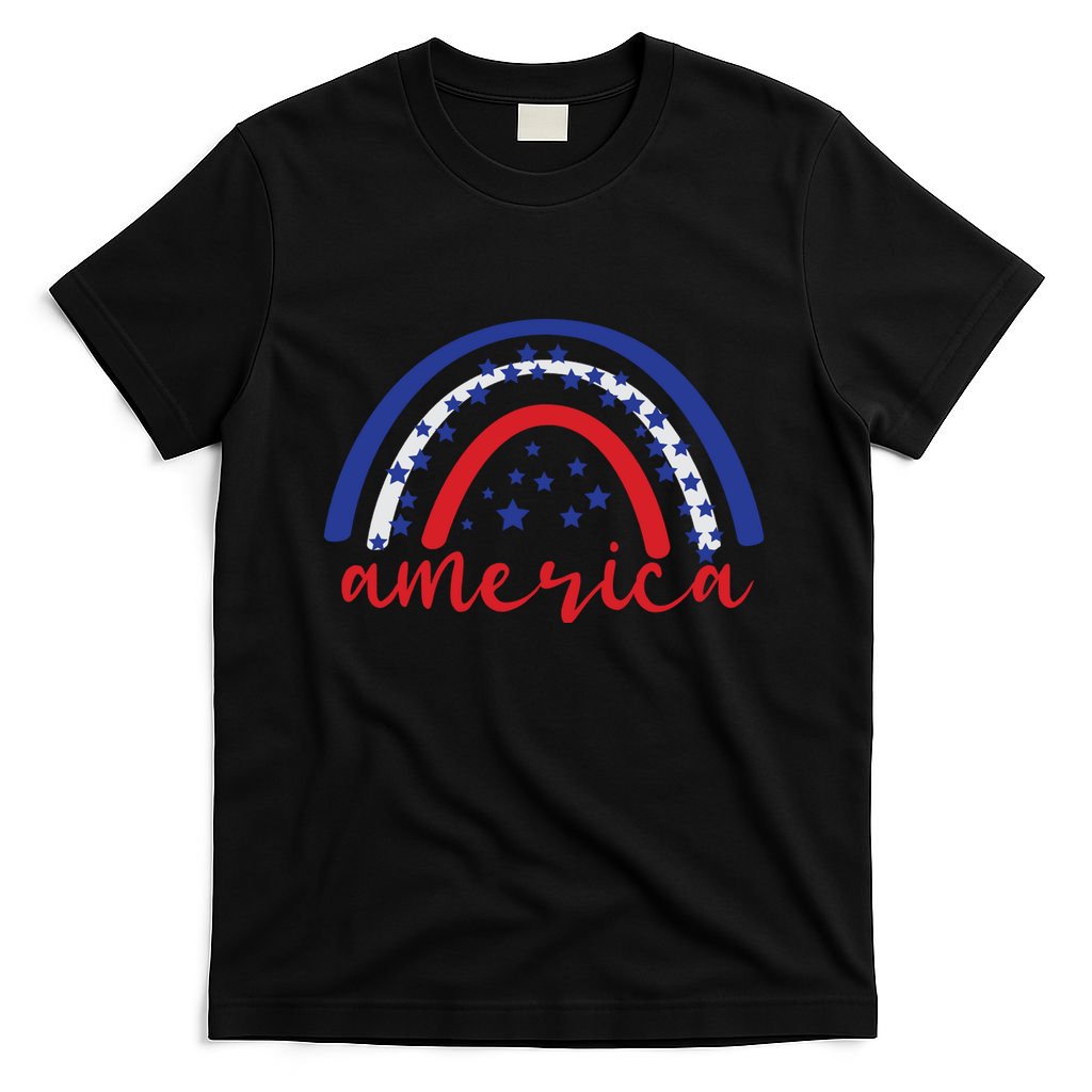 America Rainbow USA T-Shirt