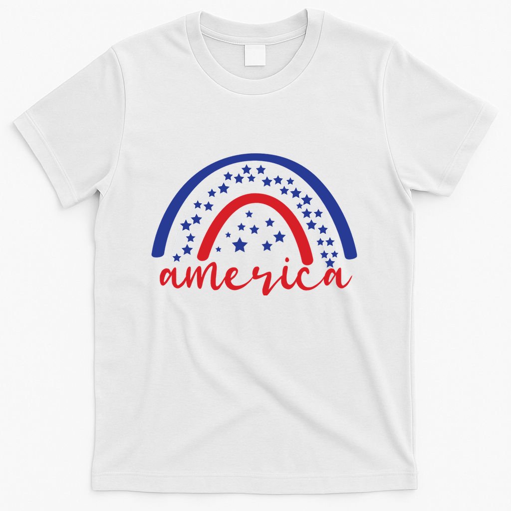 America Rainbow USA T-Shirt