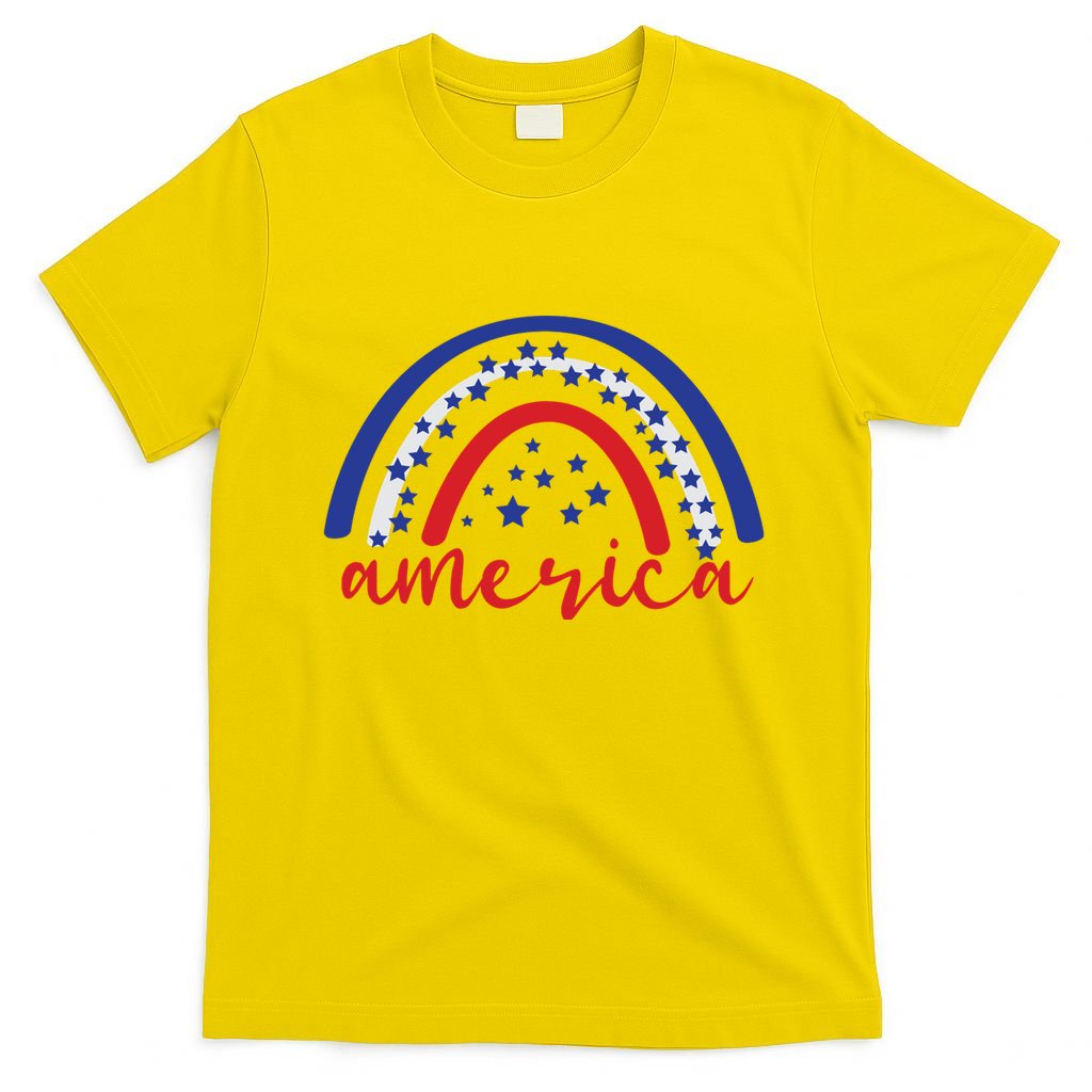 America Rainbow USA T-Shirt