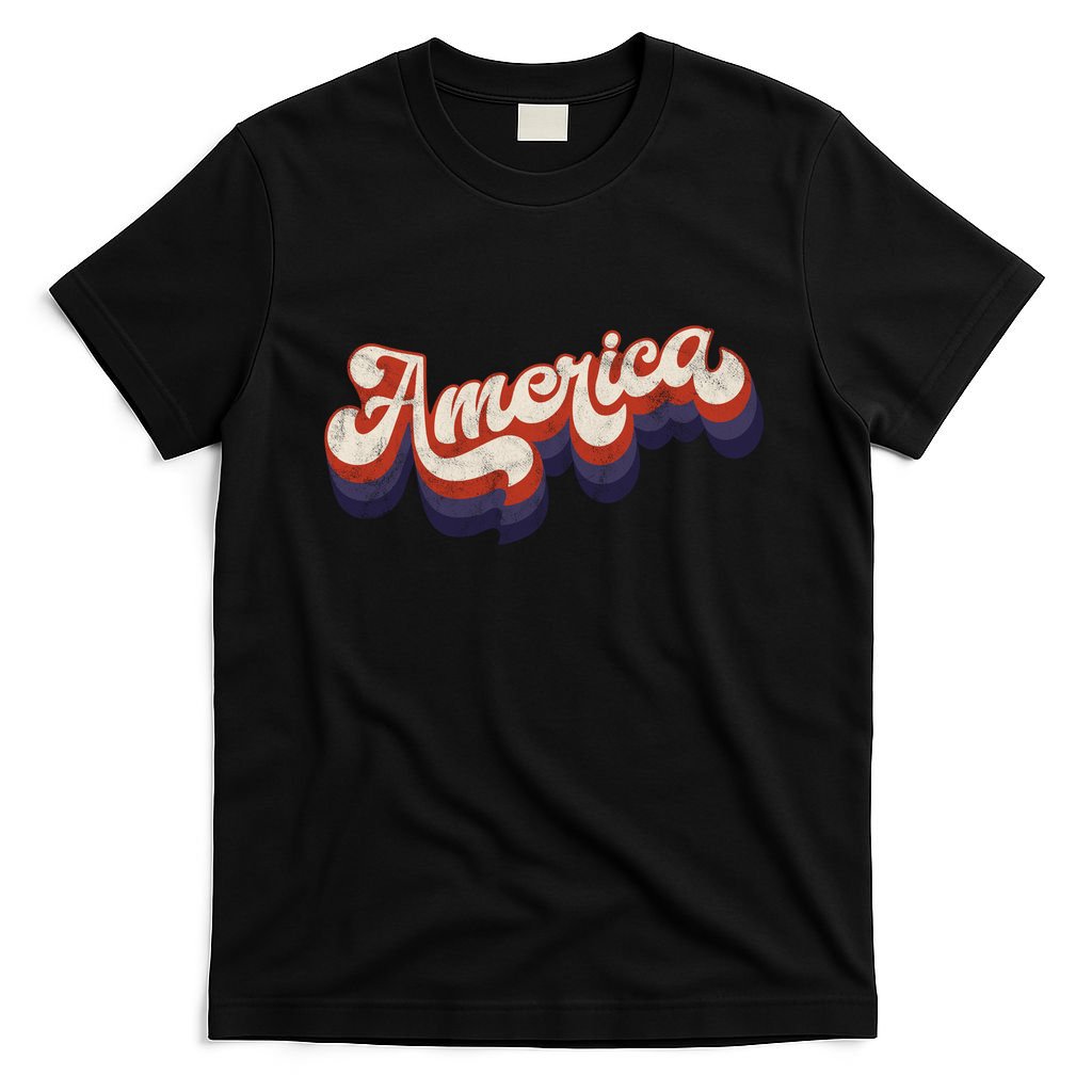 America Retro Vintage T-Shirt