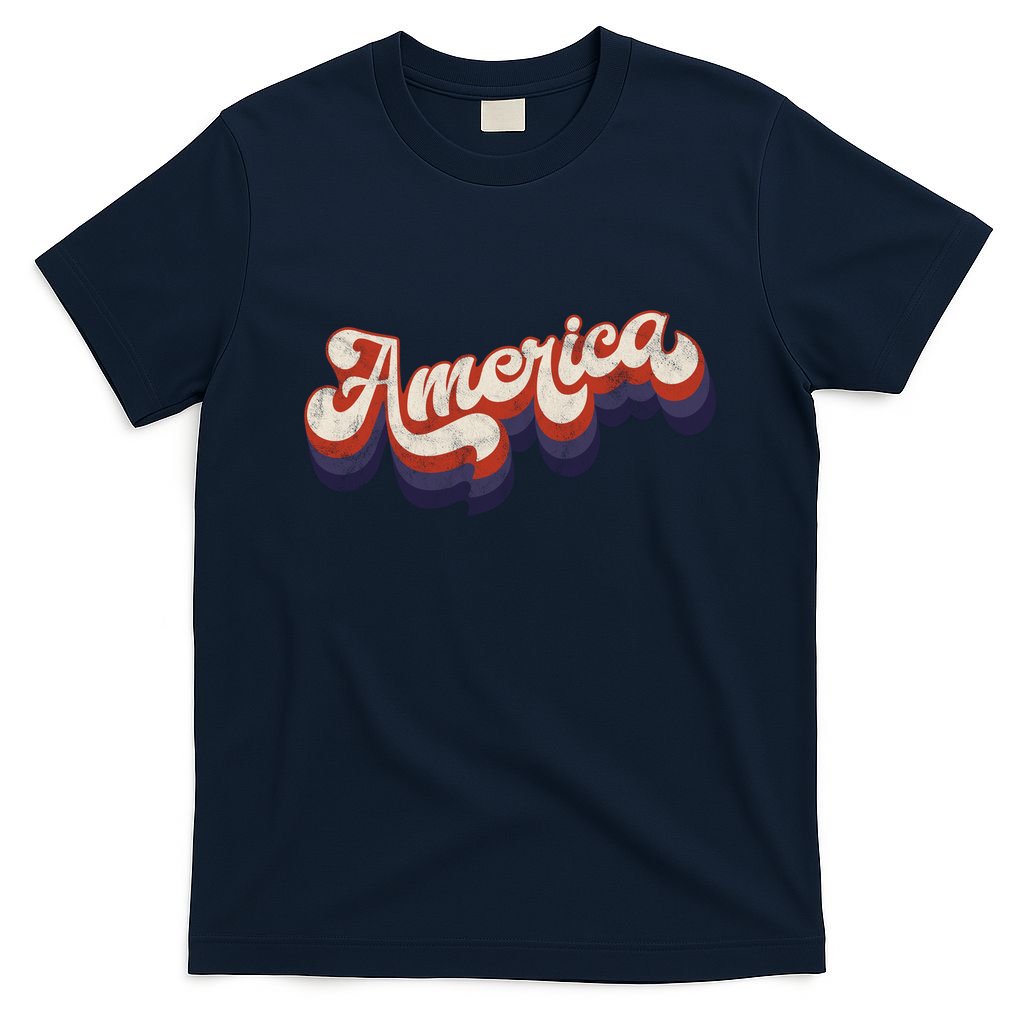 America Retro Vintage T-Shirt