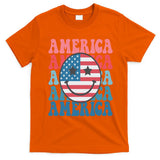 America Smiley Face T-Shirt
