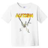 Autism Skeleton Meme Funny Gift Toddler T-Shirt