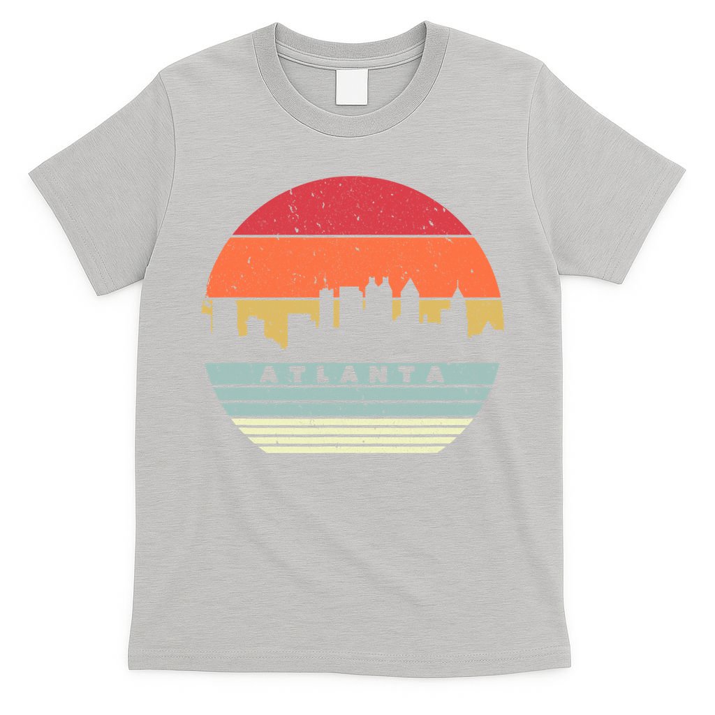 Atlanta Souvenir Shirt. Retro Style USA Skyline T-Shirt