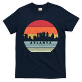 Atlanta Souvenir Shirt. Retro Style USA Skyline T-Shirt