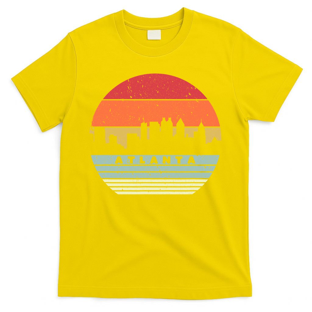 Atlanta Souvenir Shirt. Retro Style USA Skyline T-Shirt
