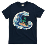 Alien Surfing Summer Surfer T-Shirt