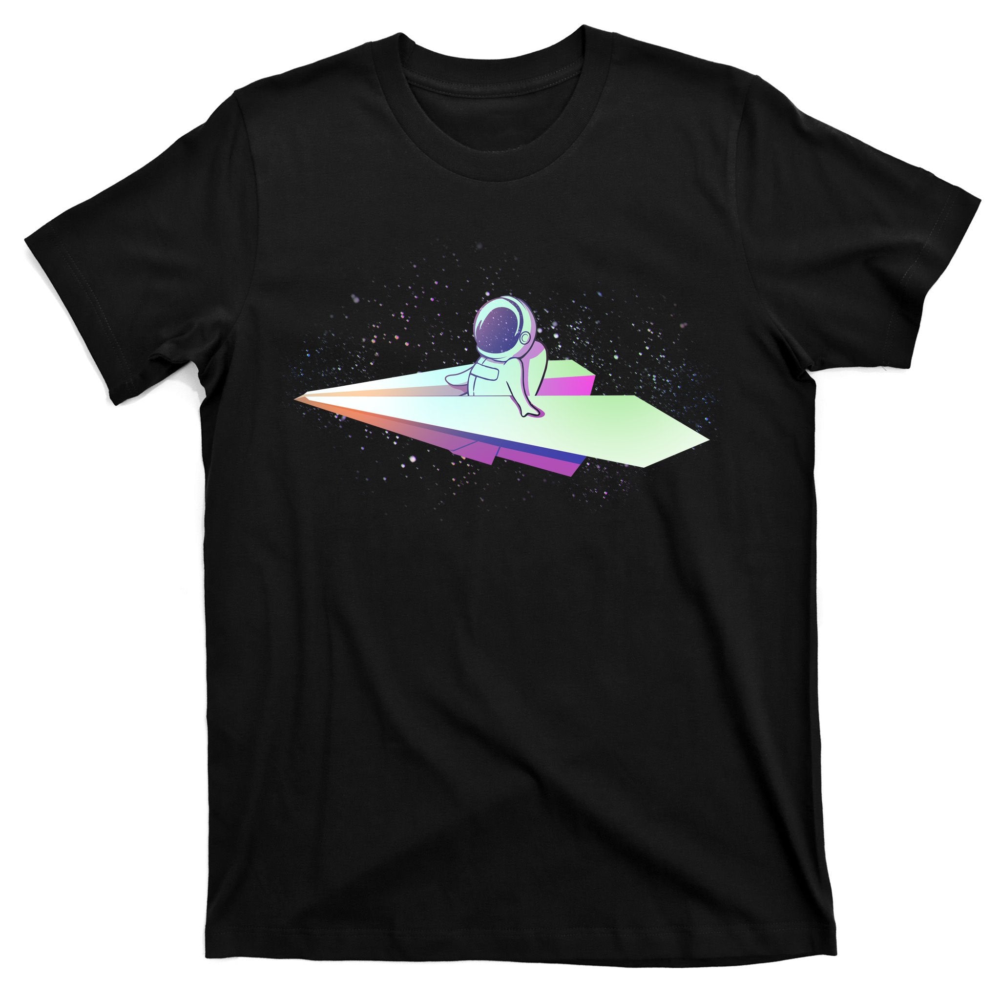 Astronaut Paper Plane T-Shirt