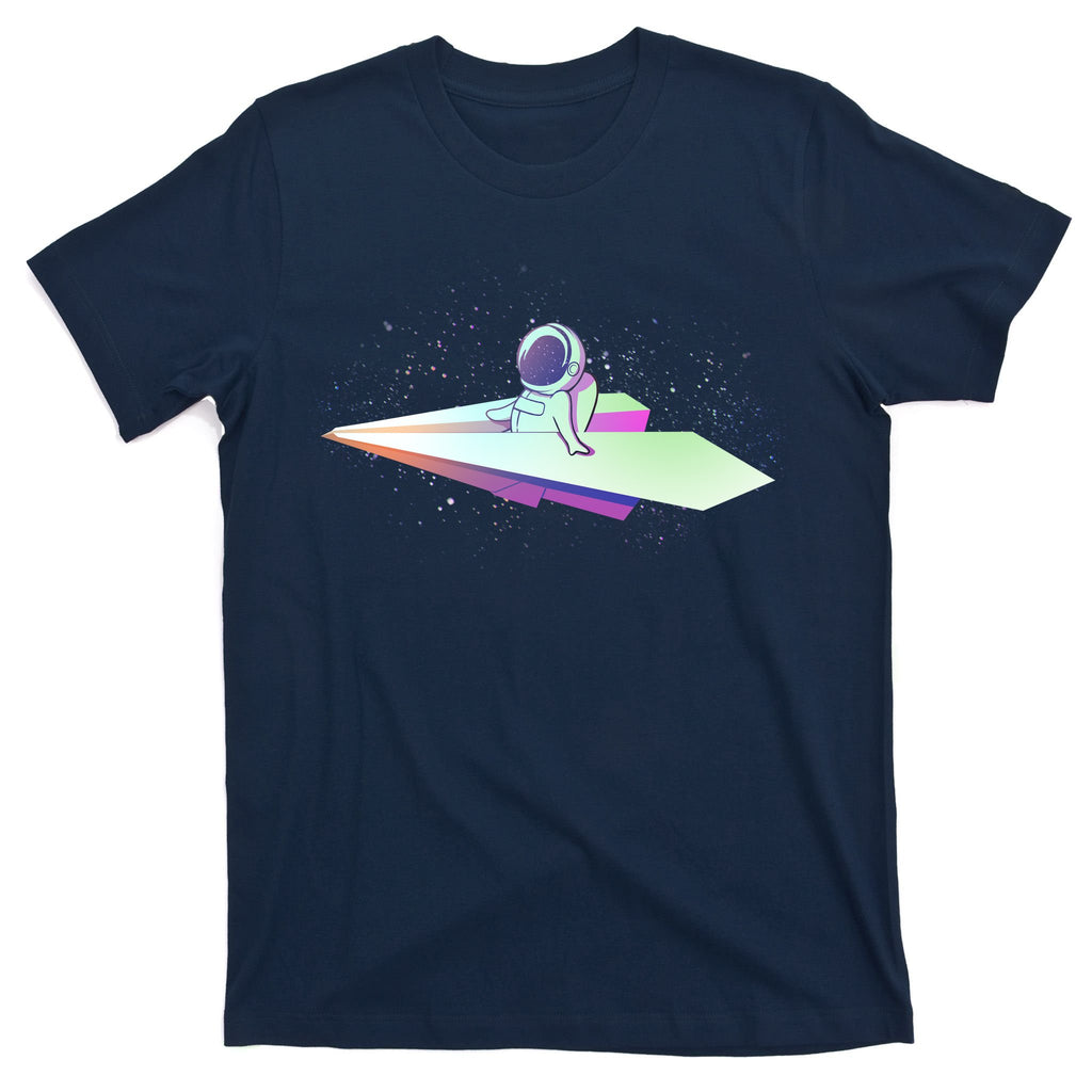 Astronaut Paper Plane T-Shirt