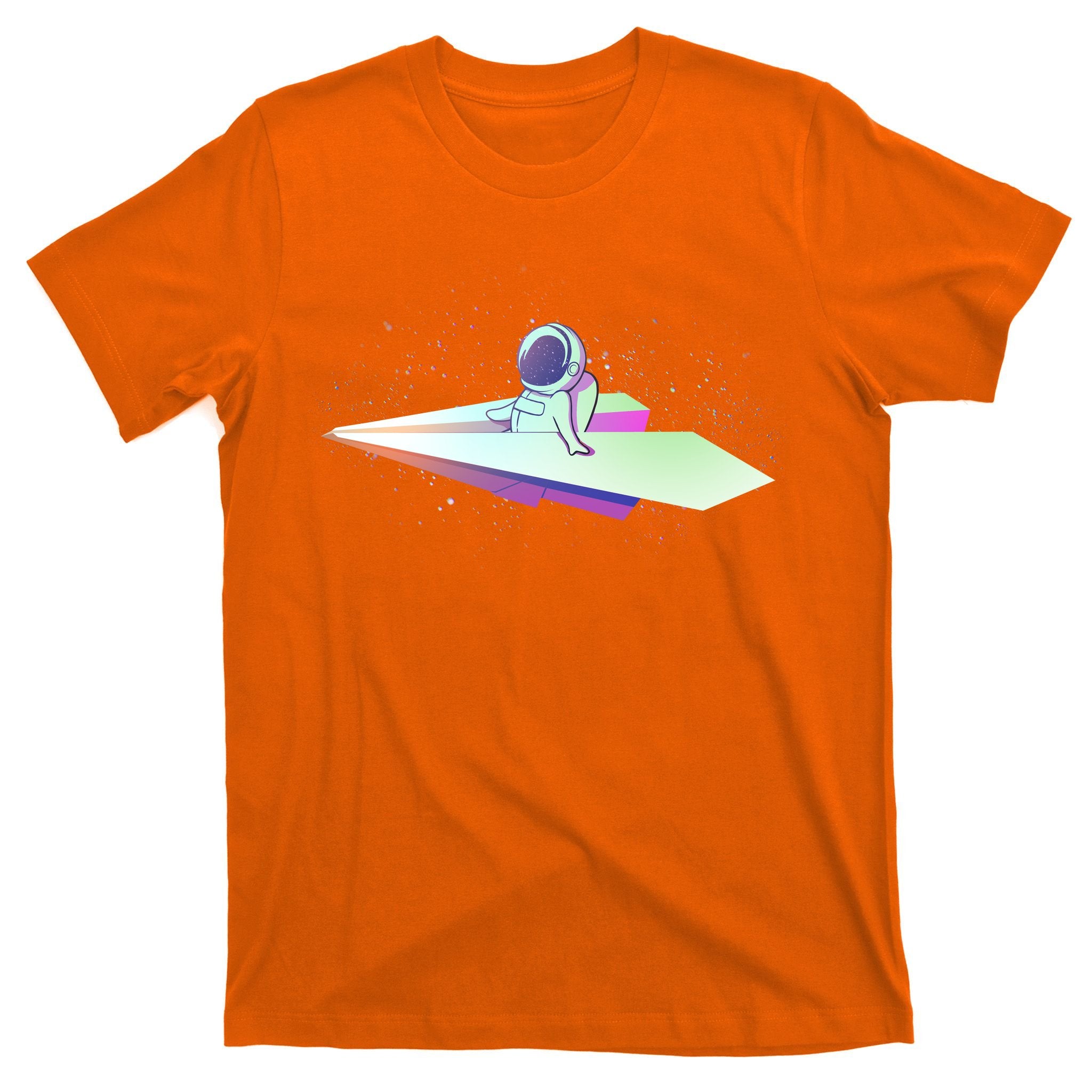 Astronaut Paper Plane T-Shirt