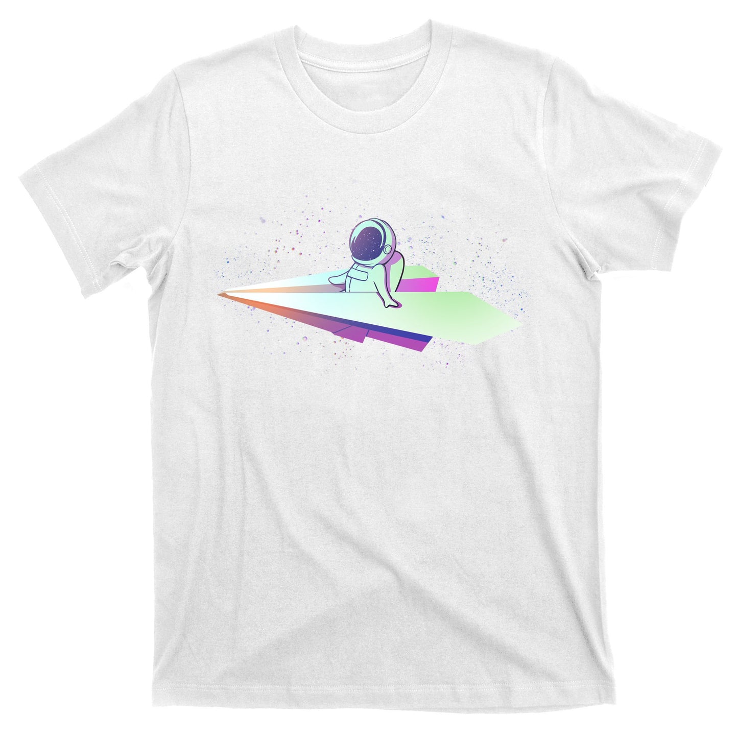 Astronaut Paper Plane T-Shirt
