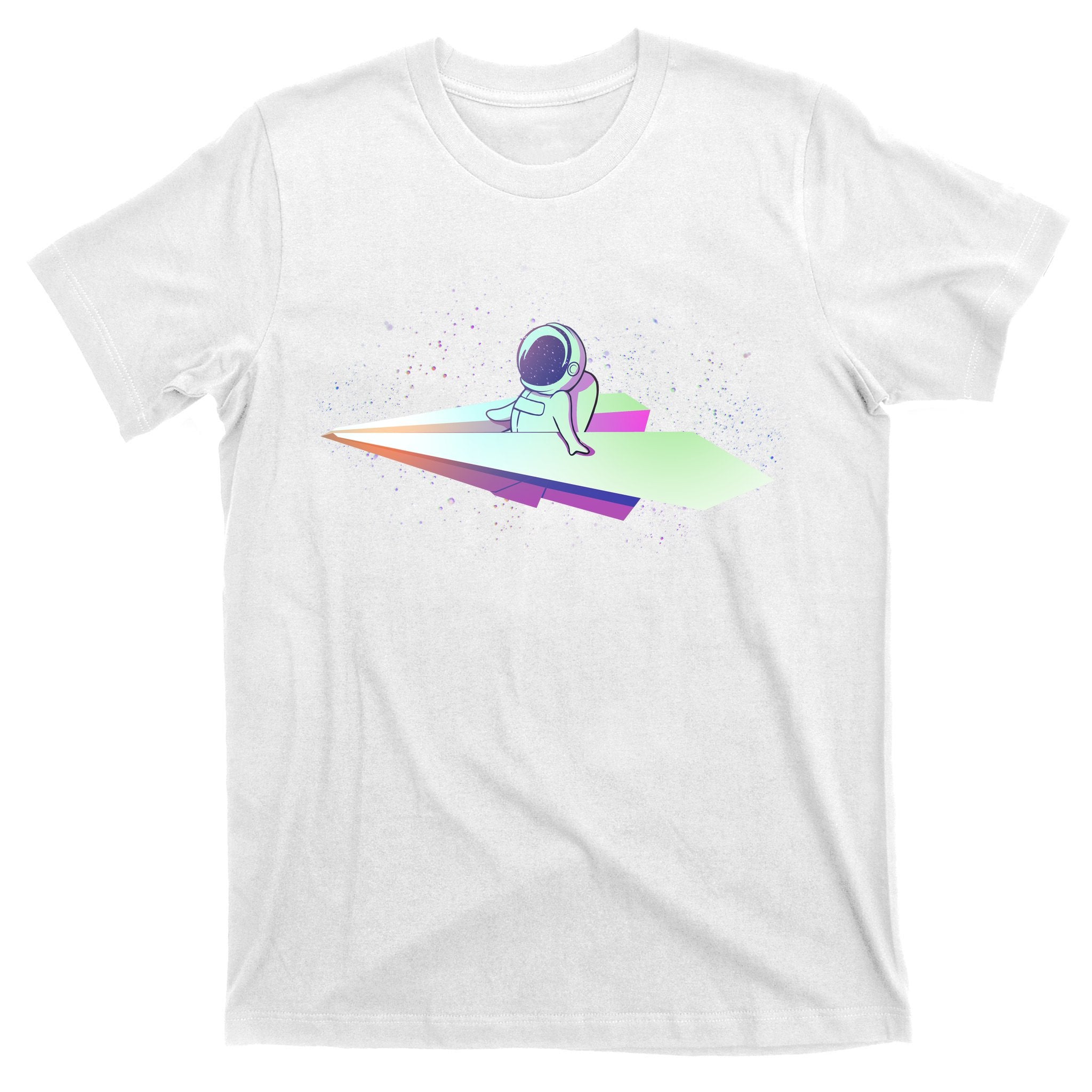 Astronaut Paper Plane T-Shirt
