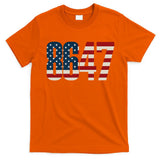 Anti Trump 8647 86 47th President US Flag T-Shirt