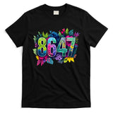 Anti Trump 8647 Floral Resist 86 47 Impeach Trump Impeach 47 Tank Top T-Shirt