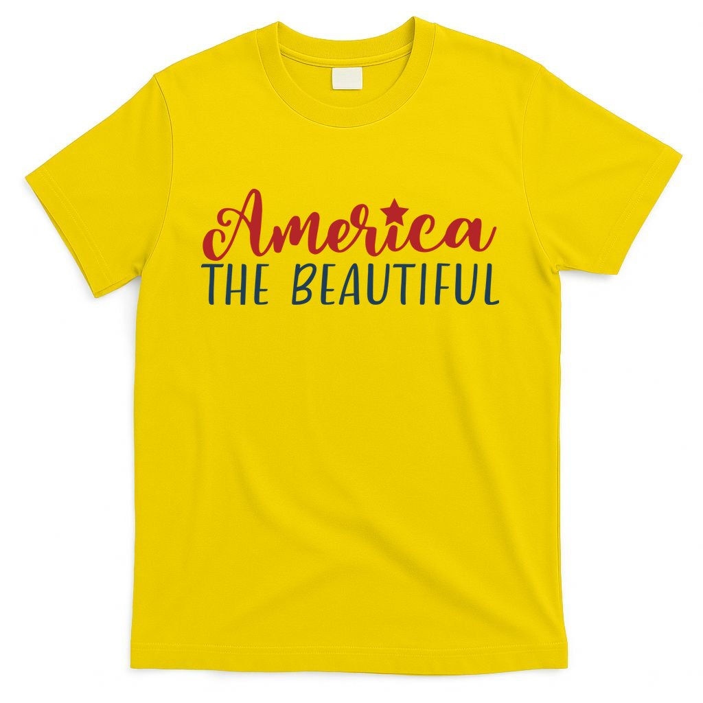 America The Beautiful 4th Of July T-Shirt