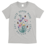 Anti Trump Floral Butterflies Democrat President Liberal T-Shirt