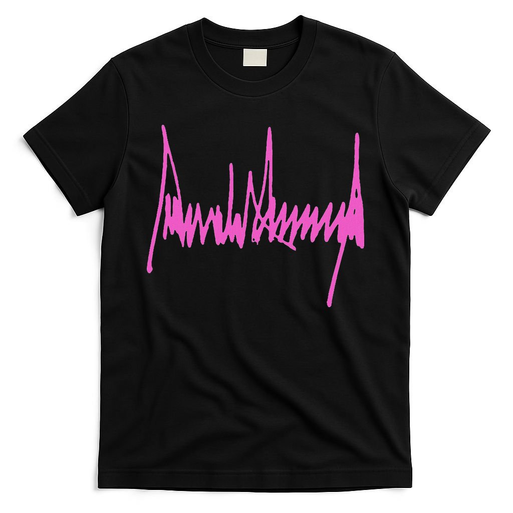 Autograph Trump Signature USA 47Th President Pro Trump T-Shirt