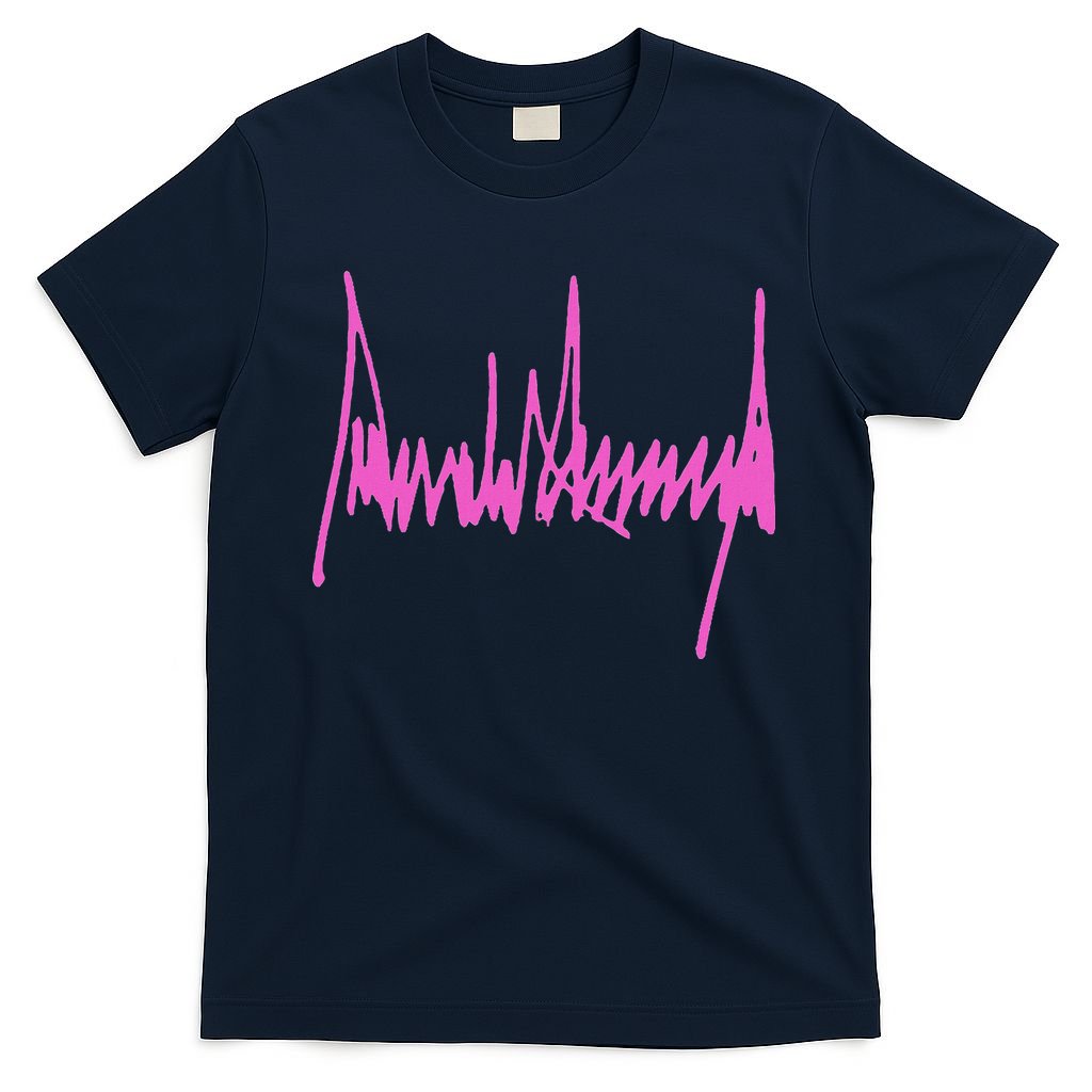 Autograph Trump Signature USA 47Th President Pro Trump T-Shirt